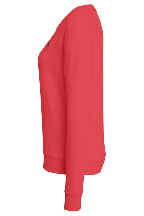 BANTIN SLIGHTLY CROPPED CREW SWEAT CAYENNE 6