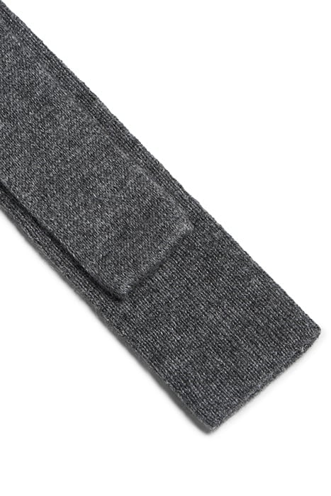 GREY KNITTED KNITTED TIE 3