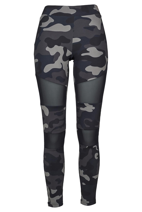 LADIES CAMO TECH MESH LEGGINGS DARKCAMO/BLK 4