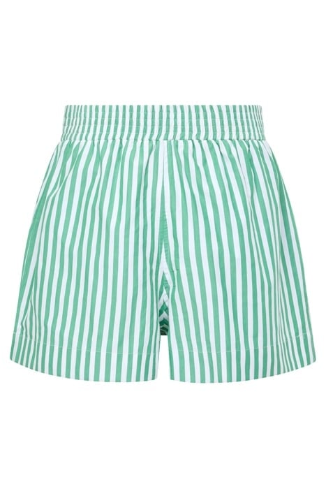 STRIPE SHIRTING SHORTS JELLYBEAN/WHITE 1