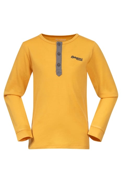 MYSKE WOOL KIDS SHIRT LIGHT GOLDEN YELLOW 1