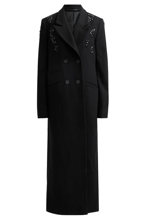 ELLEN EMBELLISH COAT BLACK 3