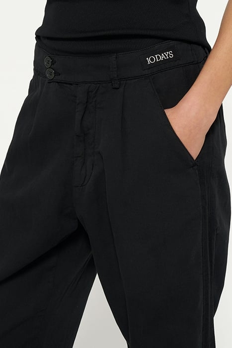 PANTS TWILL BLACK 4