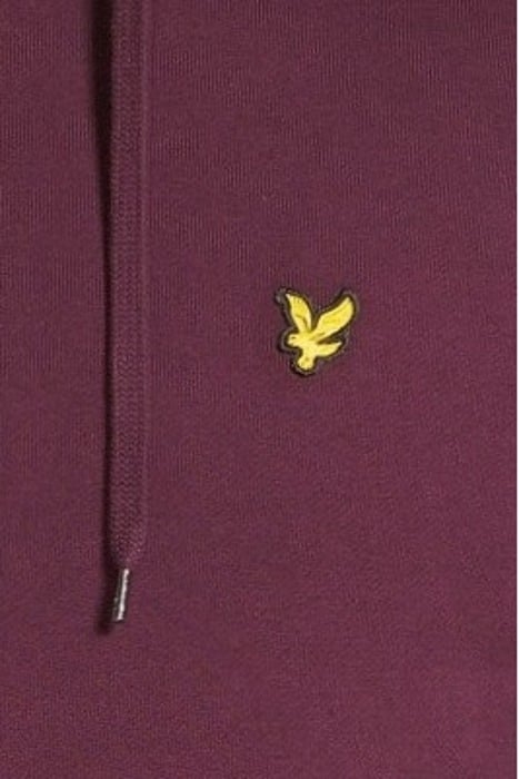 PULLOVER HOODIE BURGUNDY 5