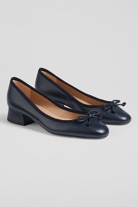 AURELIE BALLERINA SHOES NAVY 2