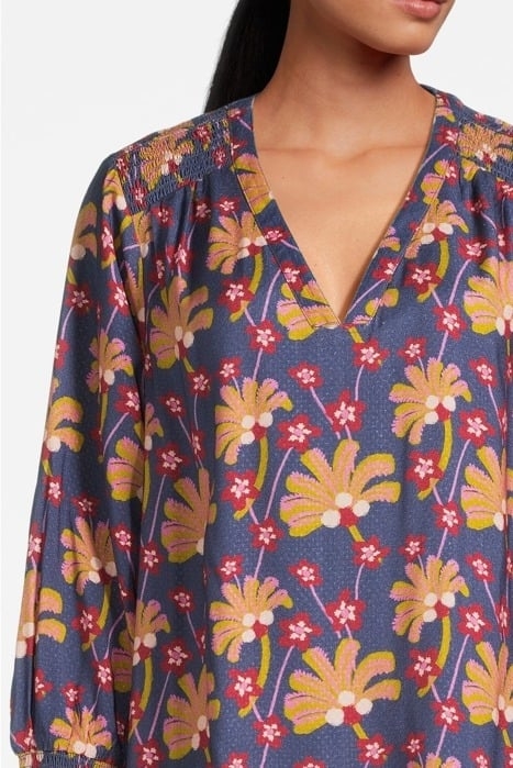 ELISA TUNIC PURPLE MULTI 4