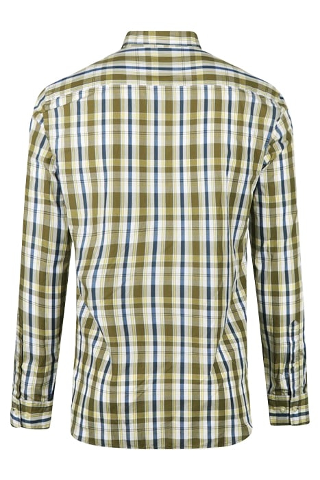 SUMMER CHECK SHIRT OLIVE 5