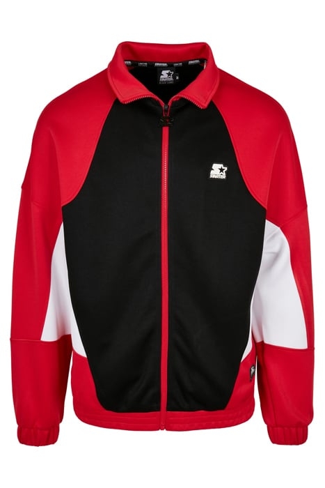 STARTER LASER TRACK JACKET BLACK/CITYRED/WHITE 3