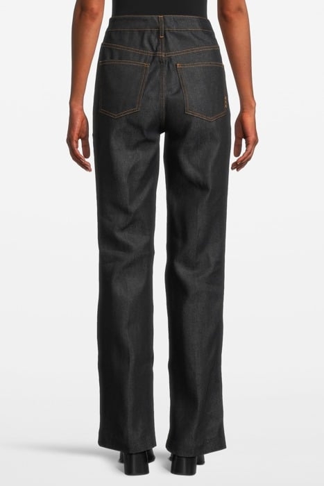 HIGH RISE STRAIGHT LEG - LIQUID BLUE 2