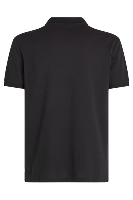 MONOLOGO POLO STANDARD FIT POLO SHIRT, BLACK 5
