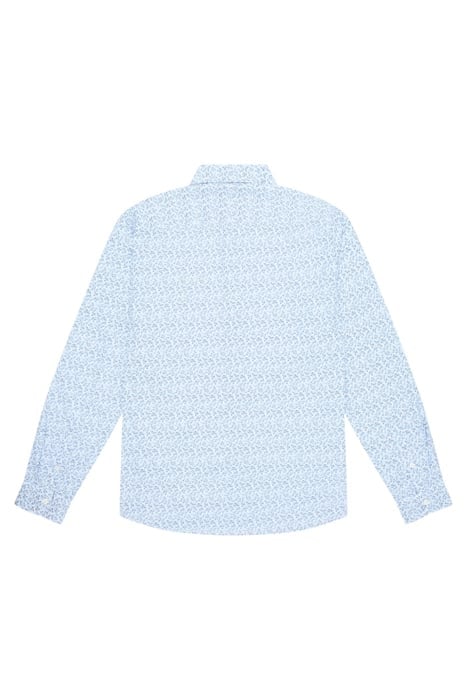 DAISY FLORAL LONG SLEEVE SHIRT WHITE 2