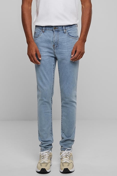 SLIM TAPERED JEANS NEW LIGHT BLUE WASHED 1