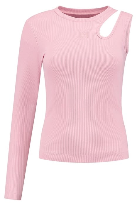 BARIKA RIB CUT OUT TOP BLOSSOM 1