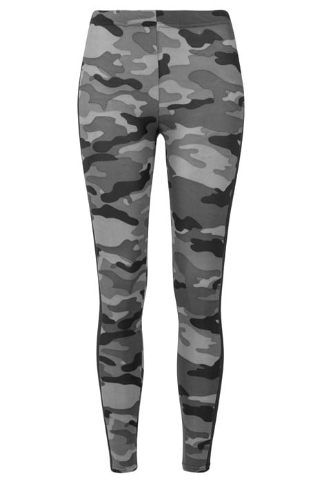 LADIES CAMO STRIPE LEGGINGS DARKCAMO/BLK 5
