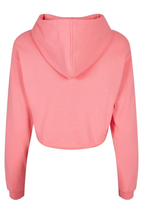 LADIES STARTER CROPPED HOODY PINKGRAPEFRUIT 5