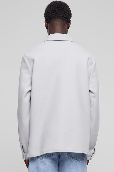 PLAIN OVERSHIRT LIGHTASPHALT 2