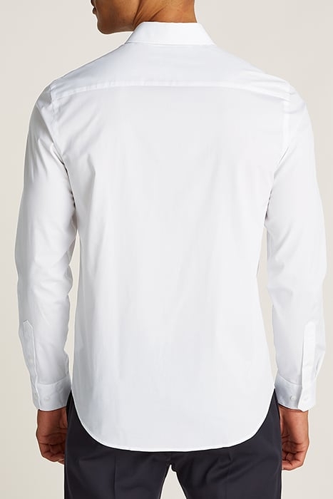 POPLIN STRETCH SLIM BRIGHT WHITE 2