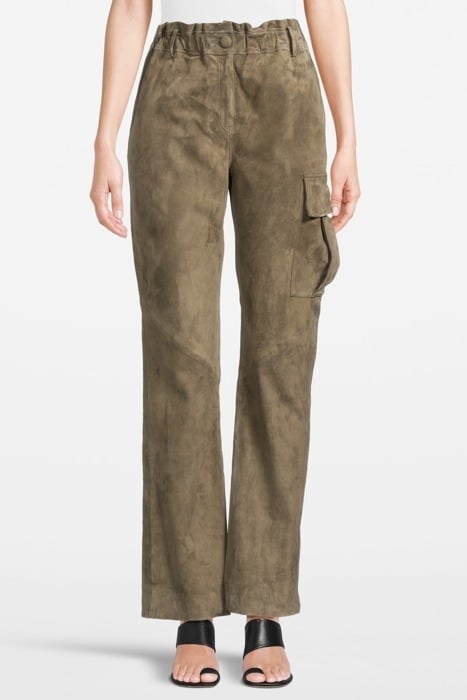 EMMY TROUSERS L. ARMY GREEN 1