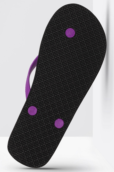 TROY SLIPPER WMN BLACK-CHIVE BLOSSOM 7