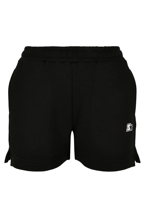 LADIES STARTER ESSENTIAL SWEAT SHORTS BLACK 4