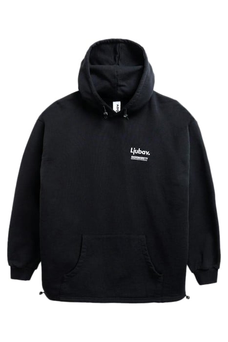 LJUBAV X HIGHSNOBIETY – HOODIE BLACK 4