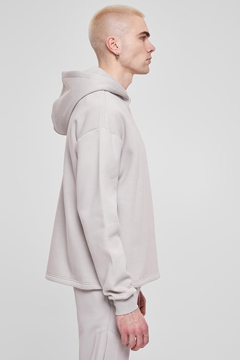 ORGANIC LOOSE HOODY LIGHTASPHALT 7