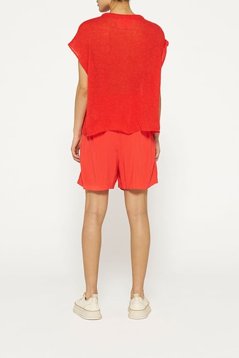 TEE THIN KNIT POPPY RED 3