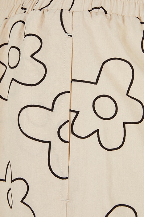 LADIES AOP VISCOSE RESORT SHORTS SOFTSEAGRASSFLOWER 8