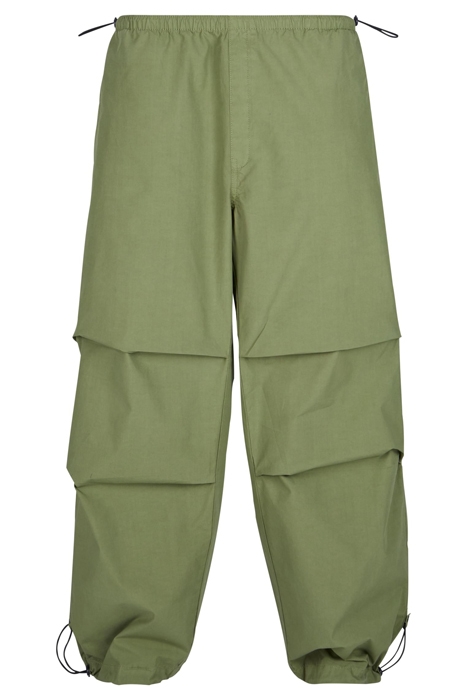 POPLINE PARACHUTE PANTS NEWOLIVE 4