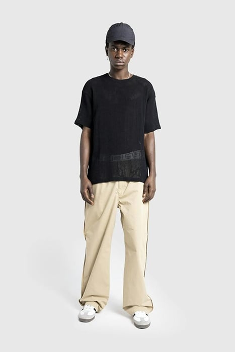 HIGHSNOBIETY HS05 – PIGMENT DYED MESH T-SHIRT BLACK 2