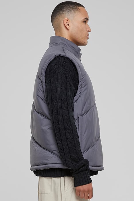 ARROW PUFFER VEST DARKSHADOW 7