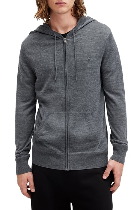 MODE MERINO ZIP HOOD SMITH BLUE 1