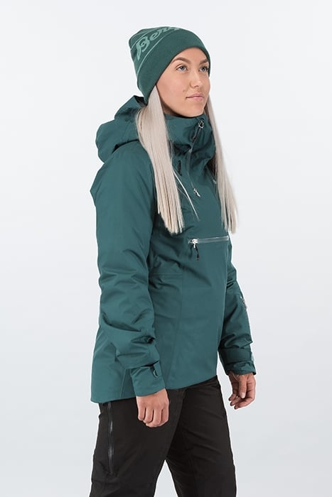 STRANDA INS HYBRID W ANORAK FOREST FROST 5