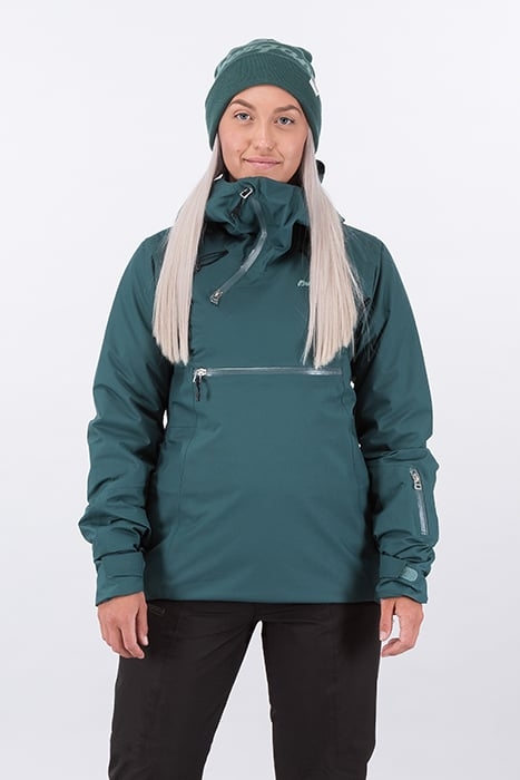 STRANDA INS HYBRID W ANORAK FOREST FROST 1