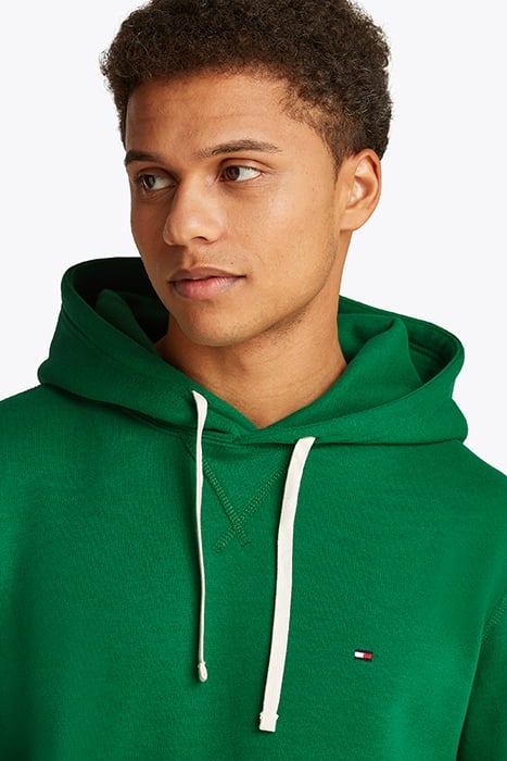 ESS SEASONAL FLEECE REGULAR FIT HOODIE, GREEN 6