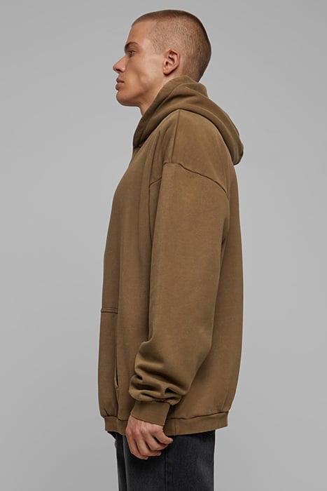 ACID WASHED HOODY SUMMEROLIVE 6