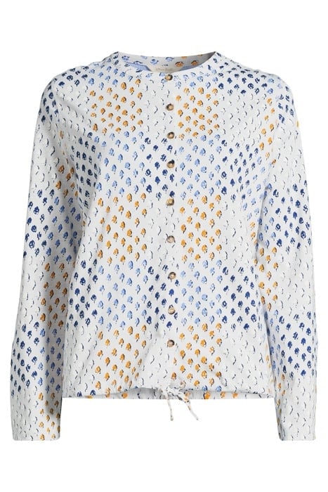 TIA HIE HEM JERSEY SHIRT GREY MULTI 3