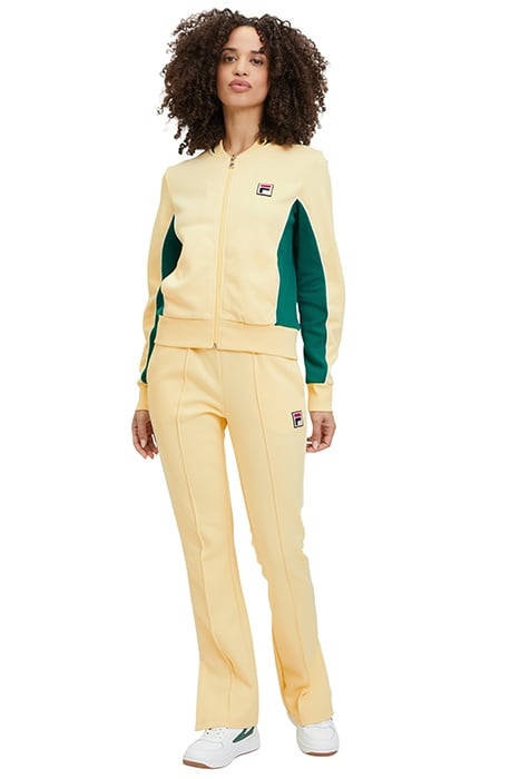 LAIBEN BOOTCUT TRACK PANTS FRENCH VANILLA 3