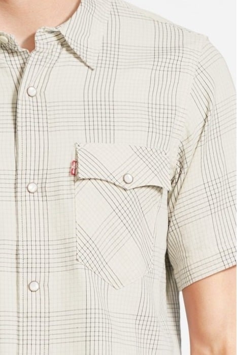 SS RELAXED FIT WESTERN ZAY CREAM INDIGO 4