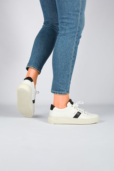 RYDER - BL220 WHITE BLACK - SNEAKER (LOW) WHITE BLACK 5