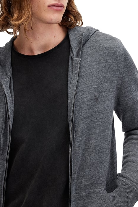 MODE MERINO ZIP HOOD SMITH BLUE 6