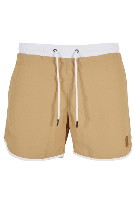 RETRO SWIMSHORTS WHITE/UNIONBEIGE 4
