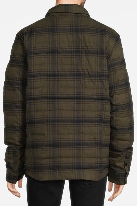 CLASSIC QUILTED WOOL-BLEND SHIRT JACKET COMBO A 2