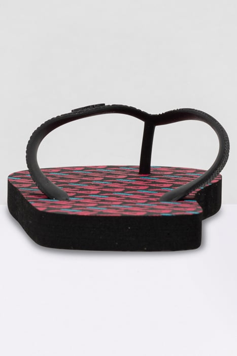 TROY LOGO SLIPPER WMN BLACK 4