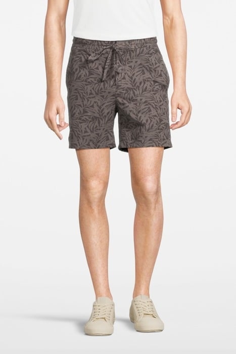 DARYL DRAWSTRING SHORT LICORICE 1