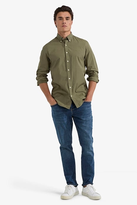 SUMMER POPLIN SHIRT OLIVE 2