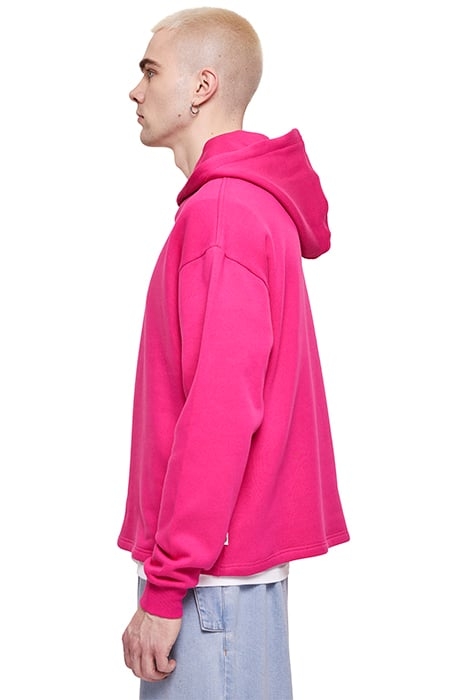 ORGANIC LOOSE HOODY HIBISKUSPINK 4