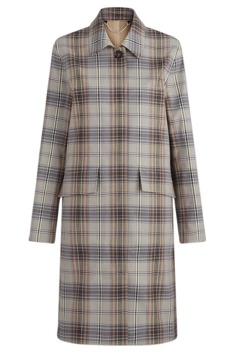 ELLWOOD COAT CLOUD GREY / ALOE 3