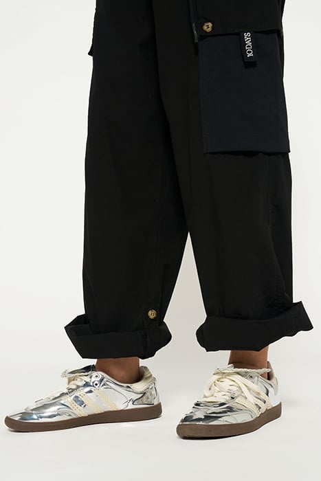 LOOSE UTILITY PANTS BLACK 6