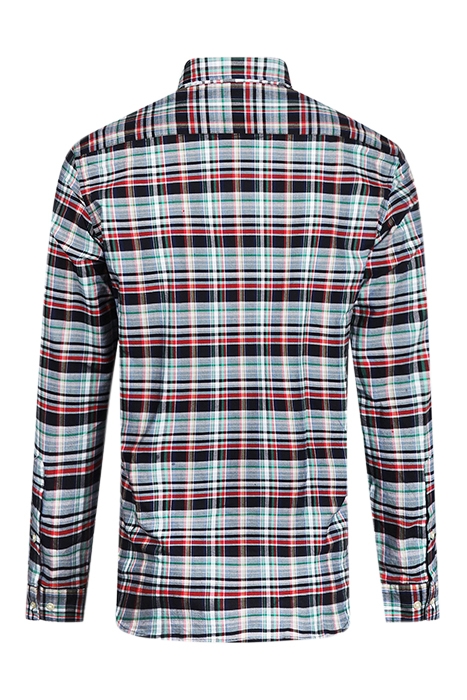 SUMMER CHECK SHIRT NAVY 2